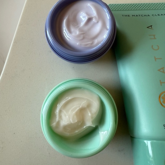 Tatcha Skincare Collection with Green and Purple Packaging - Picture 2 of 2